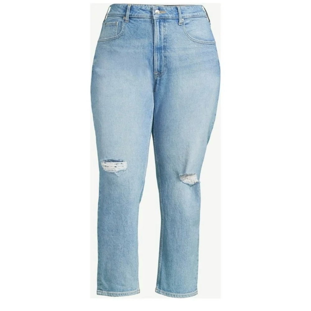 Stylish Light Blue Boot Cut Jeans